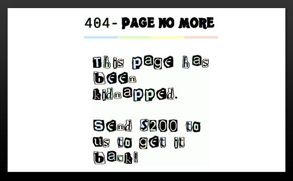 404 page