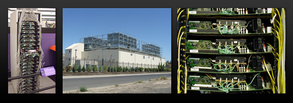 Google datacenter and servers