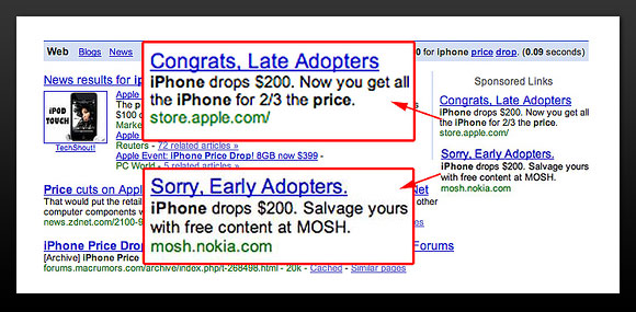 funny adwords