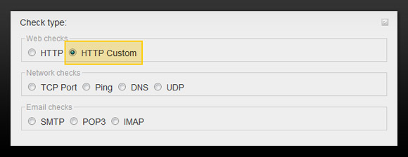 Pingdom custom monitoring