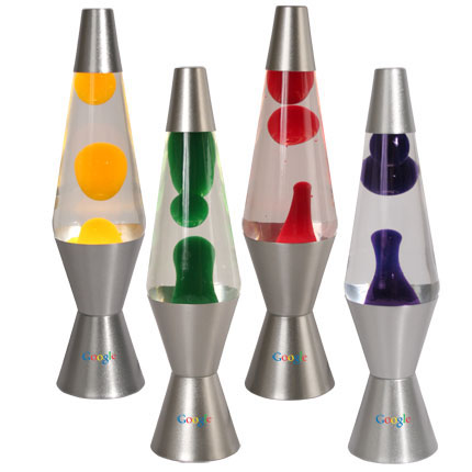 Google lava lamps