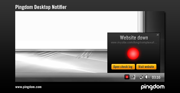 Pingdom Desktop Notifier